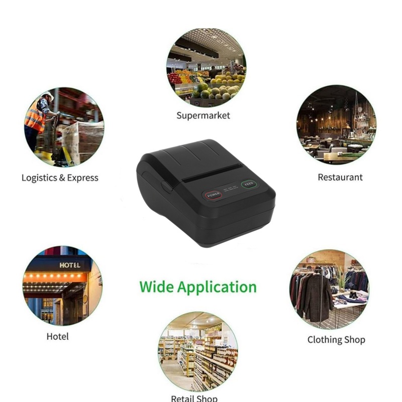 ພາກສະຫນາມຄໍາຮ້ອງສະຫມັກຂອງເຄື່ອງພິມຄວາມຮ້ອນ 58 ມມແມ່ນຫຍັງ?